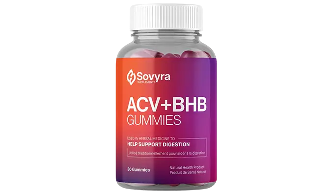 One bottle of Sovyra ACV + BHB Gummies